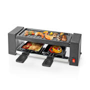 Nedis Ηλεκτρική Ψηστιέρα Raclette 400W FCRA210FBK2