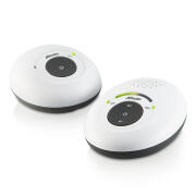 ALECTO Full Eco DECT Ασύρματη ενδοεπικοινωνία (baby monitor) με δυνατότητα αμφίδρομης επικοινωνίας, σε λευκό / ανθρακί χρώμα. ALECTO DBX-115