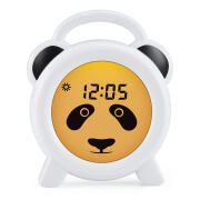 ALECTO Ρολόι εκπαίδευσης ύπνου με ξυπνητήρι και νυχτερινό φωτισμό, σε παιδικό σχέδιο Panda. ALECTO BC100