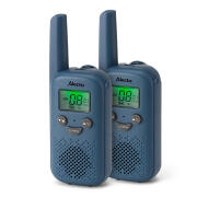 ALECTO Walkie talkie με εμβέλεια έως και 6 km, σε μπλε χρώμα. ALECTO FR10BU