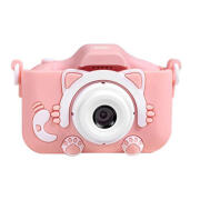 XO Παιδική Κάμερα Dual Lens με Προστατευτικό Κάλυμμα XO XJ01 Ρόζ