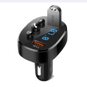 XO Bluetooth αναμεταδότης με θύρα φόρτισης QC3.0 max.18W XO BCC03