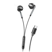 XO Ενσύρματα Ακουστικά Crescent με Μικρόφωνο USB-C- XO EP66 Μαύρα