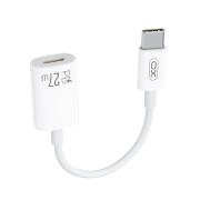 XO Καλώδιο-αντάπτορας USB High-Speed Type-C αρσ. - Lightning θηλ., 0.12m σε λευκό χρώμα XO NB-R268A