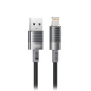 XO Καλώδιο USB High-Speed Α αρσ. - Lightning, 1.00m σε μαύρο χρώμα XO NB282