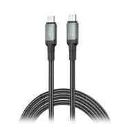 XO Καλώδιο USB High-Speed Type-C αρσ. - Type-C αρσ., 2.00m σε μαύρο χρώμα XO NB-Q264B