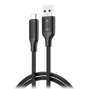 XO Καλώδιο USB High-Speed A αρσ. - USB Type-C αρσ. 15W, 1.00m σε μαύρο χρώμα XO NB265
