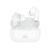 XO Bluetooth ακουστικά handsfree με θήκη ασύρματης φόρτισης, σε λευκό χρώμα XO X40 TWS