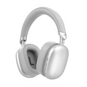 XO Ασύρματα Over-Ear ακουστικά με τεχνολογία ακύρωσης θορύβου (ANC), σε ασημί χρώμα XO BE55 SILVER COLOR