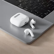 XO Bluetooth ακουστικά 6ης γενιάς με θήκη φόρτισης, σε λευκό χρώμα XO Q6 WHITE COLOR