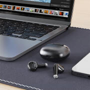 XO Bluetooth ακουστικά handsfree με θήκη φόρτισης, σε μαύρο χρώμα XO X33 BLACK COLOR