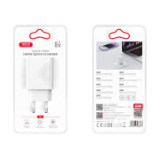 XO Universal φορτιστής USB-A, 18W σε λευκό χρώμα XO L159 (EU) QC3.0