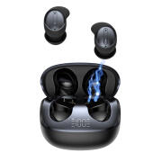 XO Bluetooth εργονομικά ακουστικά με τεχνολογία ακύρωσης θορύβου (ANC Noise Cancelling), δυνατότητα χρήσης κατά τον ύπνο και θήκη φόρτισης, σε μαύρο χρώμα XO G52 BLACK COLOR