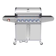 Campfire Ψησταριά με 6 καυστήρες Εστία & Διακόπτες Led