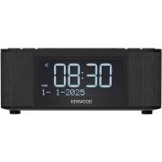 Kenwood CRST55DAB-B Επιτραπέζιο Ψηφιακό Ρολόι LCD με Ξυπνητήρι & Ραδιόφωνο Μαύρο