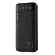 Power Bank WK 20000mAh MINRE Black WP-163
