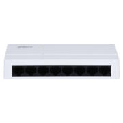 DAHUA 8-Port Unmanaged Gigabit Switch 10/100/1000, σε λευκό χρώμα. DAHUA DH-SG1008L