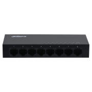 DAHUA 8-Port Unmanaged Gigabit Switch 10/100/1000, σε μαύρο χρώμα DAHUA DH-SG1008