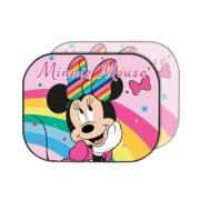 Disney Minnie Mouse Πλαϊνά Σκίαστρα Αυτοκινήτου με Βεντούζα 44x35cm, 2τμχ