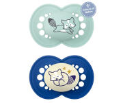 MAM ΠΙΠΙΛΑ ORIGINAL DAY & NIGHT X2 ΣΙΛΙΚΟΝΗ 16+ ΜΗΝΩΝ ΑΓΟΡΙ