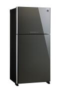 Sharp SJ-YG740G-SL Ψυγείο Δίπορτο 604lt NoFrost Υ187xΠ86.5xΒ74εκ. Inox