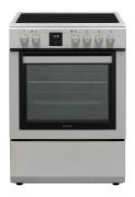 SHARP ΗΛΕΚΤΡΙΚΗ ΚΟΥΖΙΝΑ INOX 65lt 60cm Freestanding