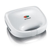 Severin Τοστιέρα 600W Πλάκες Τρίγωνο 2971 Λευκή