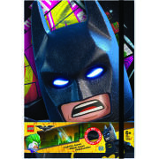 Lego Σημειωματάριο Batman Movie Lbm Light Ριγέ με Λάστιχο