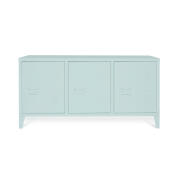 Μεταλλικό Έπιπλο Τηλεόρασης 113 x 40 x 58 cm Χρώματος Πράσινο Idomya 30087257