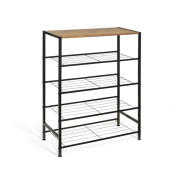 Idomya Μεταλλική Παπουτσοθήκη με 4 Ράφια Elize 63 x 30 x 80 cm Idomya 30087305