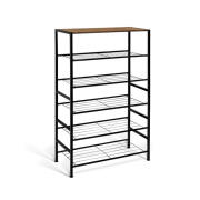 Μεταλλική Παπουτσοθήκη με 5 Ράφια Elize 63 x 30 x 100 cm Idomya 30088320