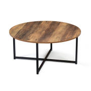 Idomya Μεταλλικό Στρογγυλό Τραπέζι Σαλονιού 80 x 40 cm Elize Idomya 30088518