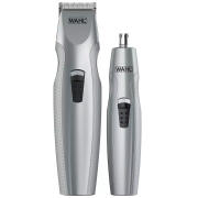Wahl 5606-308 Professional Mustache & Beard Combo Σετ Επαναφορτιζόμενης Κουρευτικής Μηχανής Ασημί