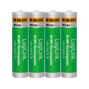 Battery NI-MH Rechargeable AAA 1.2V Logilink LR03RB4 4pcs