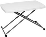 Campus Tραπεζι Catering Μεταβλητού Ύψους 49X76X36-72cm 31-22464 Λευκό