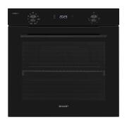 SHARP ΕΝΤΟΙΧΙΖΟΜΕΝΟΣ ΦΟΥΡΝΟΣ 78L K-74P51BNL-PL ΜΑΥΡΟΣ 60CM