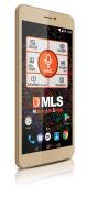 MLS Phab Κινητό Smartphone Champagne Dual Sim