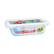 Pyrex Ορθογ. φαγητοδοχείο cook&go design 0.8L