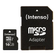 Intenso Micro SD CARD 16GB class10 with adapter