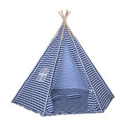 Παιδική Ινδιάνικη Σκηνή με Μαξιλάρια 200 x 200 x 170 cm HOMCOM 345-015BU