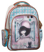 Anekke Σχολική Τσάντα Πλάτης Δημοτικού Seaside GIM