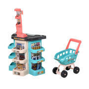 Παιδικό Σετ Σούπερ Μάρκετ με Καρότσι και Αξεσουάρ HOMCOM 350-055GN