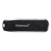 Intenso USB Drive 3.0 - Speed Line 128GB Μαύρο
