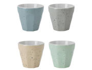 Σετ Κούπες από πορσελάνη, χωρητικότητας 90ml - 4 τεμάχια