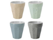 Σετ Κούπες από πορσελάνη χωρητικότητας 250ml - 4 τεμάχια