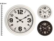 THE NETHERLANDS Ρολόι τοίχου 837000300 Αναλογικό, διαμέτρου 40.5cm, σε 2 επιλογές χρώματος, white, black