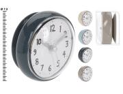 Ρολόι τοίχου 837165320 Για το μπάνιο, αδιάβροχο , 7.3x4.5cm, σε 4 επιλογές χρώματος ανοιχτό γκρι, taupe , γαλάζιο, σκούρο μπλε