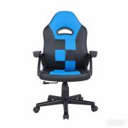 GRC TECH GAMING CHAIR "CHRIS" BLUE/BLACK (46x46x105-115cms)
