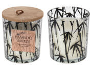 Αρωματικό Κερί CC5061710 Σε γυάλινο δοχείο με ξύλινο καπάκι , 8.8 x 10 cm