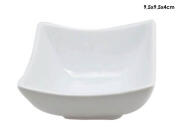 FOOD FOR FUN Μπωλ Σερβιρίσματος 24301244 Πορσελάνη, τετράγωνο, 9,5x9,5x4cm, άσπρο